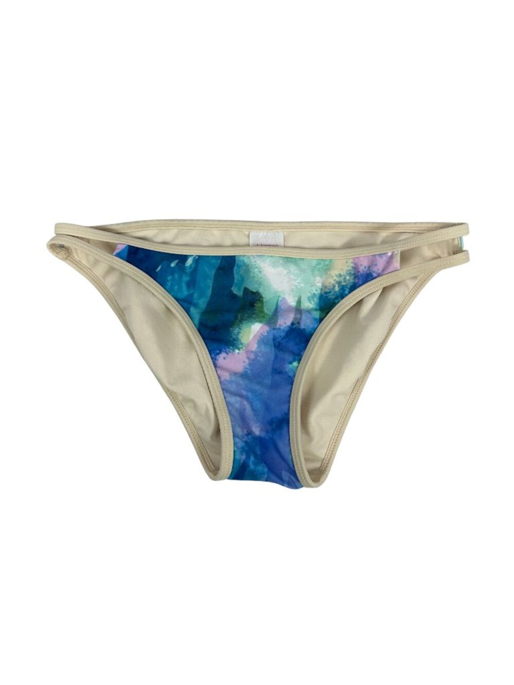 Xhilaration Womens Watercolor Bikini Bottom Size Medium Multicolor